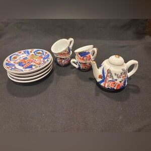 Colorful Porcelain Chinese Tea Set